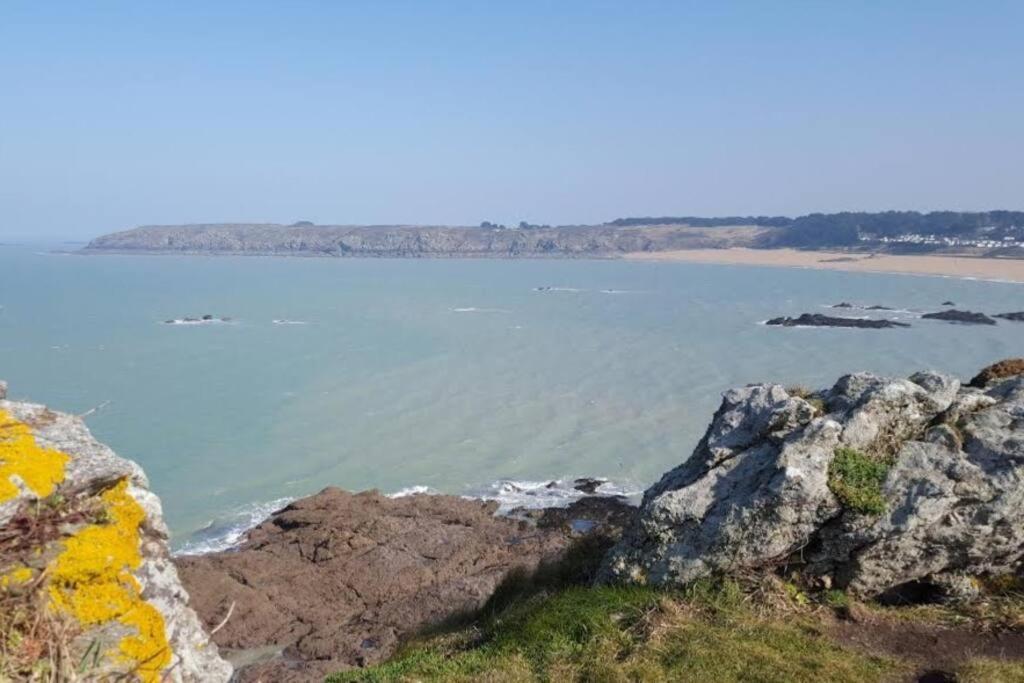 Vue Mer Pour Une Escale En Baie Du Mt-St-Michel Cherrueix ภายนอก รูปภาพ